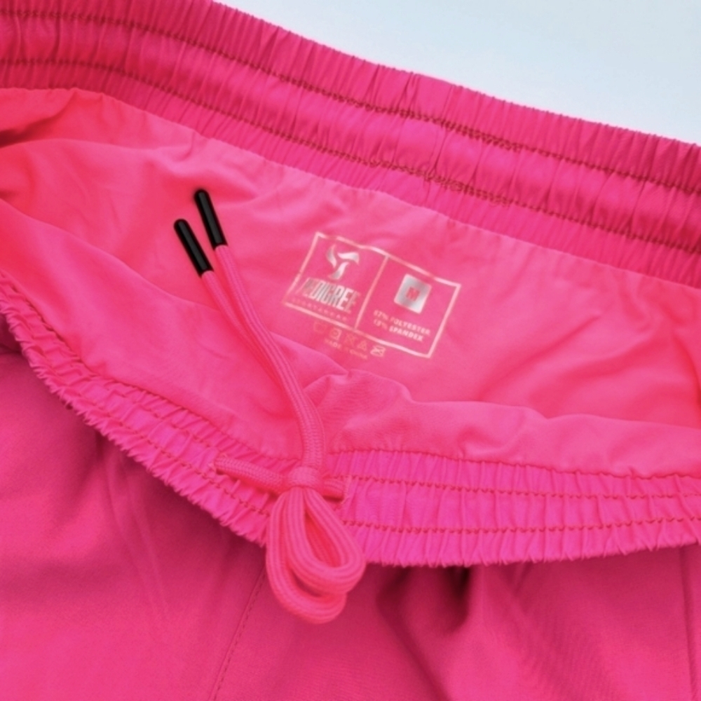 Pedigree FreeRUN High Waist Lined Shorts with Zipper Pockets | Pink - Picture 5 of 8